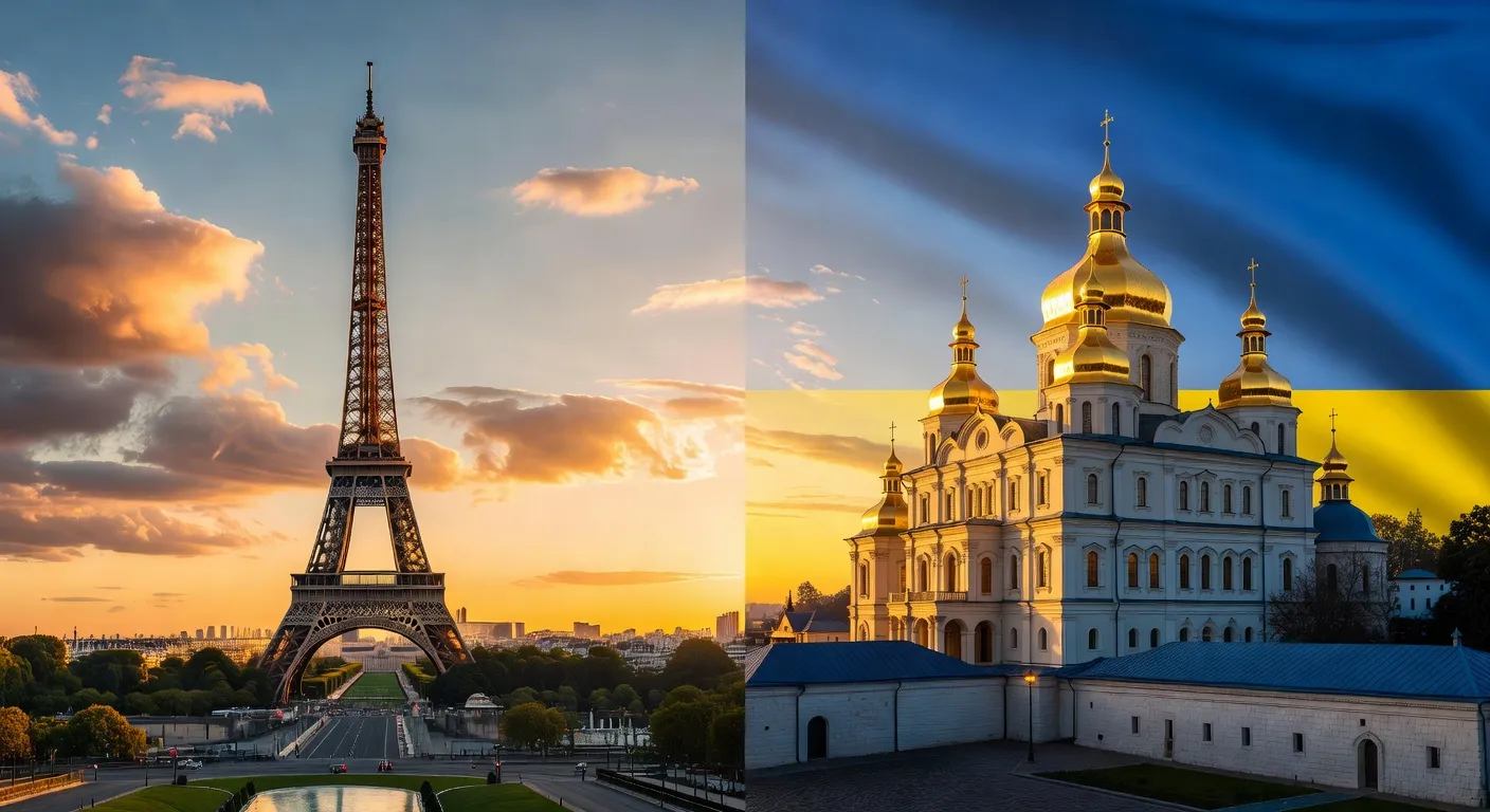 Relations France-Ukraine - amitie entre deux nations